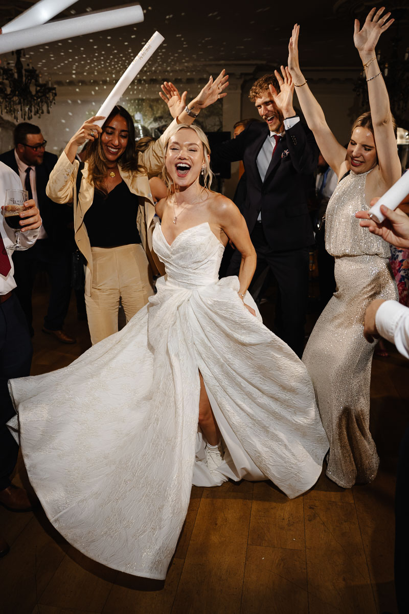 Eaves Hall Wedding Venue entertainment in the evening a bride and grooms 1st dance