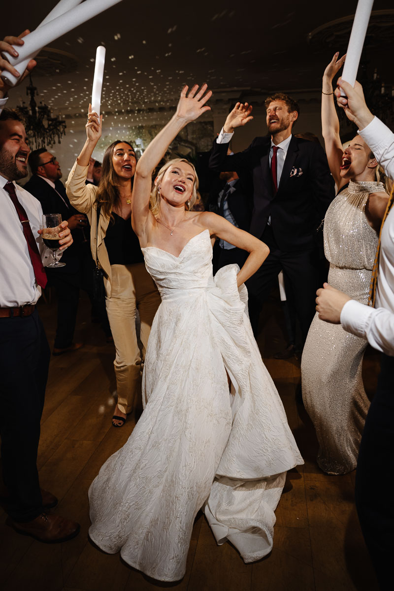 Eaves Hall Wedding Venue entertainment in the evening a bride and grooms 1st dance