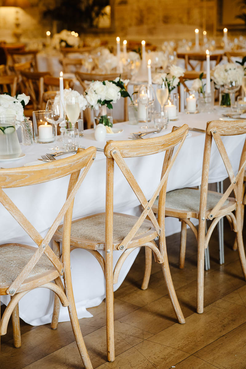 Eaves Hall Wedding Venue wedding breakfast setup ideas