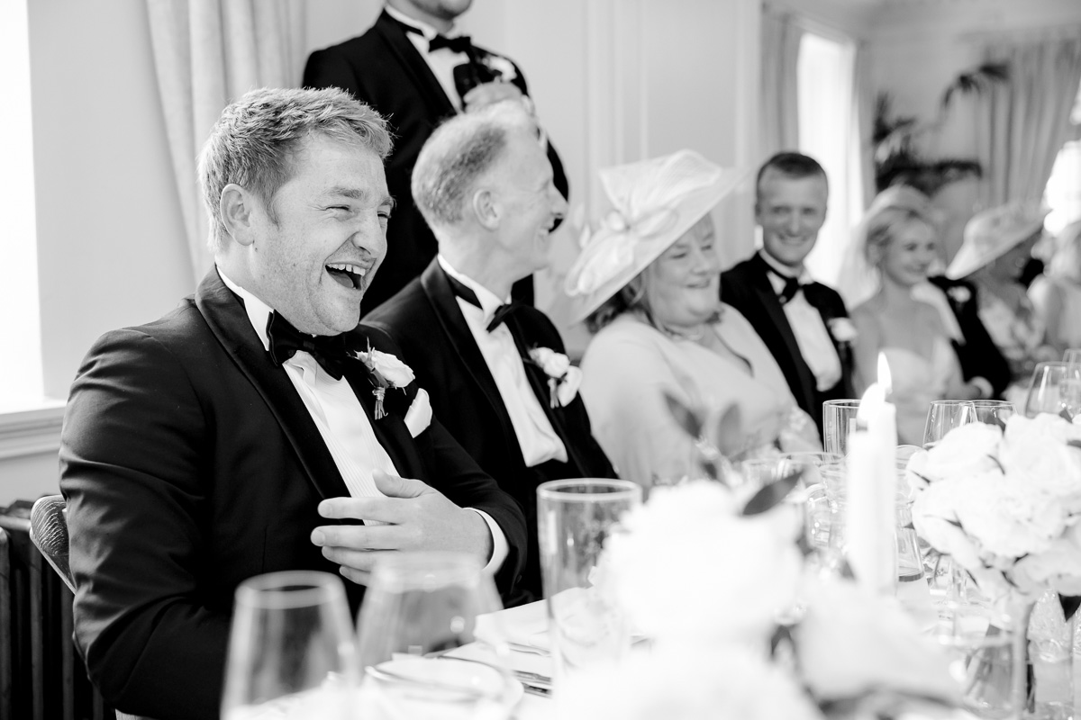 Eaves Hall Wedding Venue wedding breakfast setup ideas