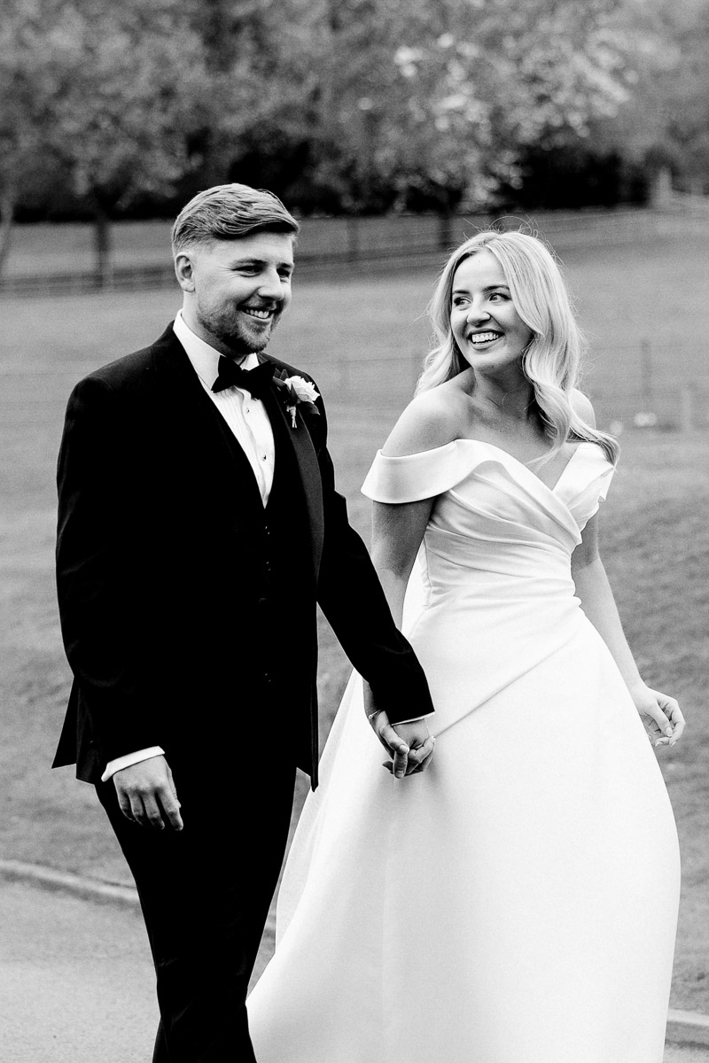 Bride and groom at Colshaw Hall during their Cheshire wedding, photographed by ER Photography